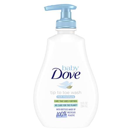 Baby Dove Baby Dove Tip To Toe Rich Moisture Body Wash 13 oz. Bottle, PK4 63852